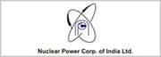 NPCIL-Nuclear Power Corporation of India Limited Logo in Black & with white background