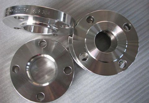 Three flanges in a group